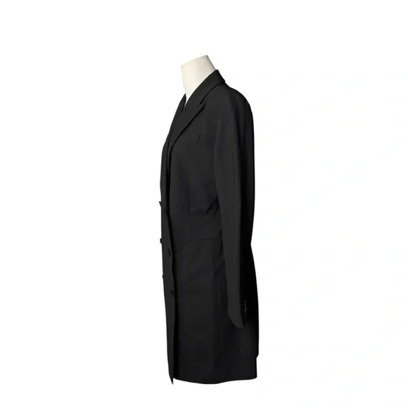 THEORY | Wool Blend Blazer  Black Dress  Size 00 - Picture 6 of 11